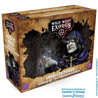 WARCRADLE STUDIOS WILD WEST EXODUS ABSOLUTE POWER STARTER SET RESIN MINIATURES