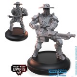 WILD WEST EXODUS ARMOURED JUSTICE STARTER SET RESIN MINIATURES WARCRADLE STUDIOS