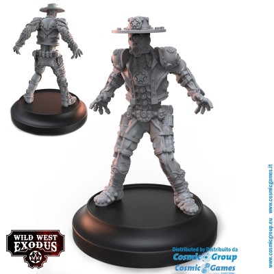 WILD WEST EXODUS ARMOURED JUSTICE STARTER SET RESIN MINIATURES WARCRADLE STUDIOS