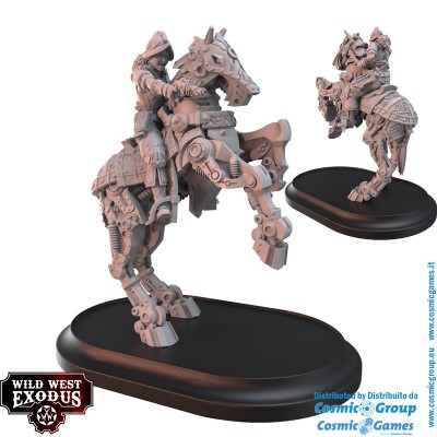 WARCRADLE STUDIOS WILD WEST EXODUS THE FAITHFUL OF CASTILLA POSSE SET RESIN MINIATURES