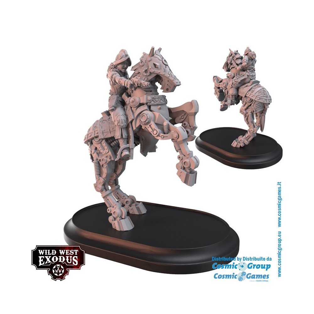 WARCRADLE STUDIOS WILD WEST EXODUS THE FAITHFUL OF CASTILLA POSSE SET RESIN MINIATURES