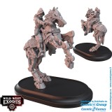 WARCRADLE STUDIOS WILD WEST EXODUS THE FAITHFUL OF CASTILLA POSSE SET RESIN MINIATURES
