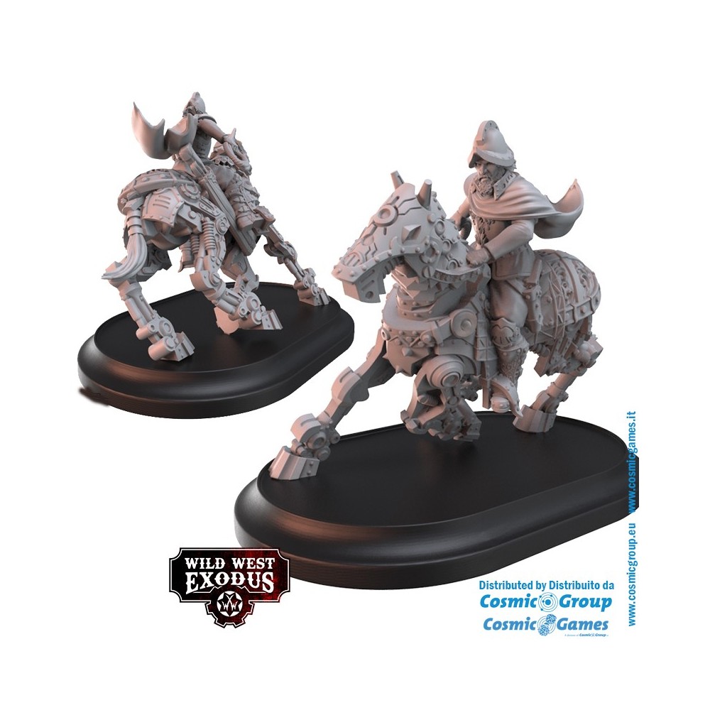 WARCRADLE STUDIOS WILD WEST EXODUS THE FAITHFUL OF CASTILLA POSSE SET RESIN MINIATURES