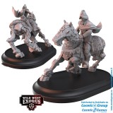 WARCRADLE STUDIOS WILD WEST EXODUS THE FAITHFUL OF CASTILLA POSSE SET RESIN MINIATURES
