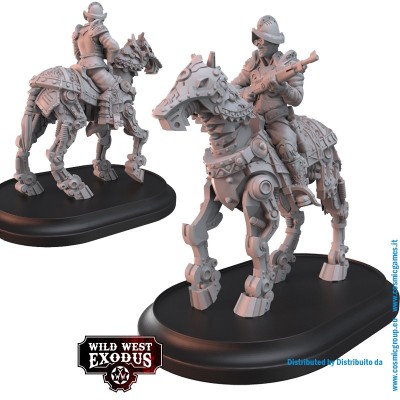 WARCRADLE STUDIOS WILD WEST EXODUS THE FAITHFUL OF CASTILLA POSSE SET RESIN MINIATURES