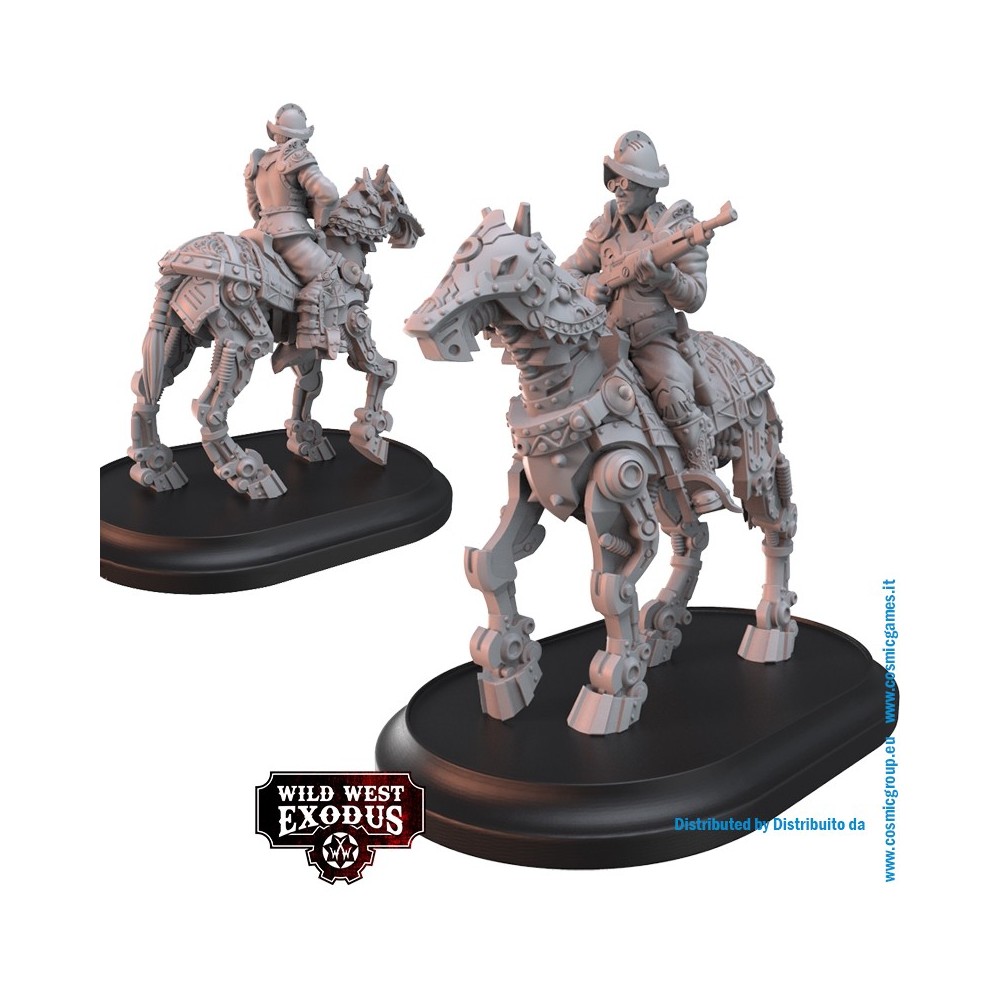 WARCRADLE STUDIOS WILD WEST EXODUS THE FAITHFUL OF CASTILLA POSSE SET RESIN MINIATURES