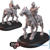 WARCRADLE STUDIOS WILD WEST EXODUS THE FAITHFUL OF CASTILLA POSSE SET RESIN MINIATURES