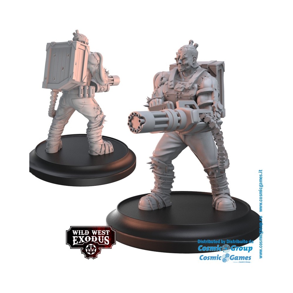 WARCRADLE STUDIOS WILD WEST EXODUS FATHER OF THE ENLIGHTENED STARTER SET RESIN MINIATURES