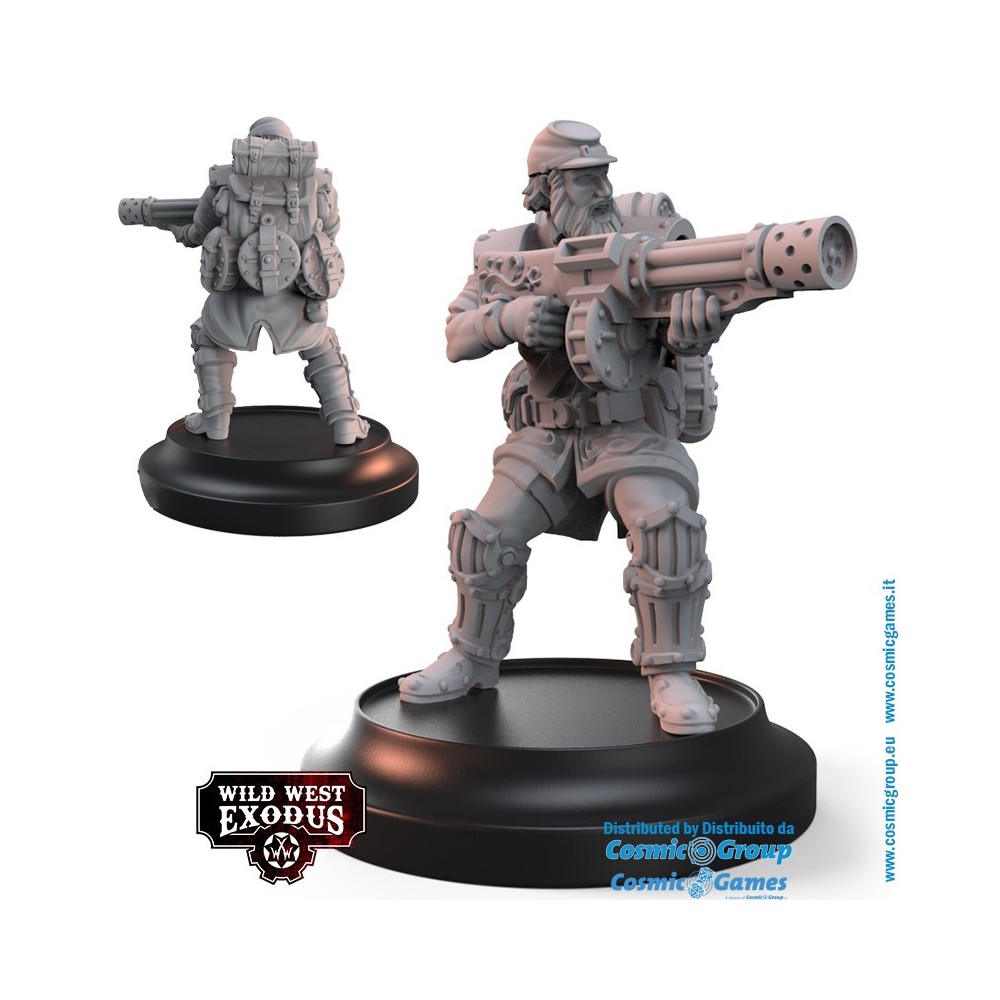 WARCRADLE STUDIOS WILD WEST EXODUS CONFEDERATE REBELLION POSSE SET RESIN MINIATURES