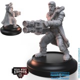 WARCRADLE STUDIOS WILD WEST EXODUS CONFEDERATE REBELLION POSSE SET RESIN MINIATURES