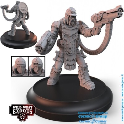 WARCRADLE STUDIOS WILD WEST EXODUS CONFEDERATE REBELLION POSSE SET RESIN MINIATURES