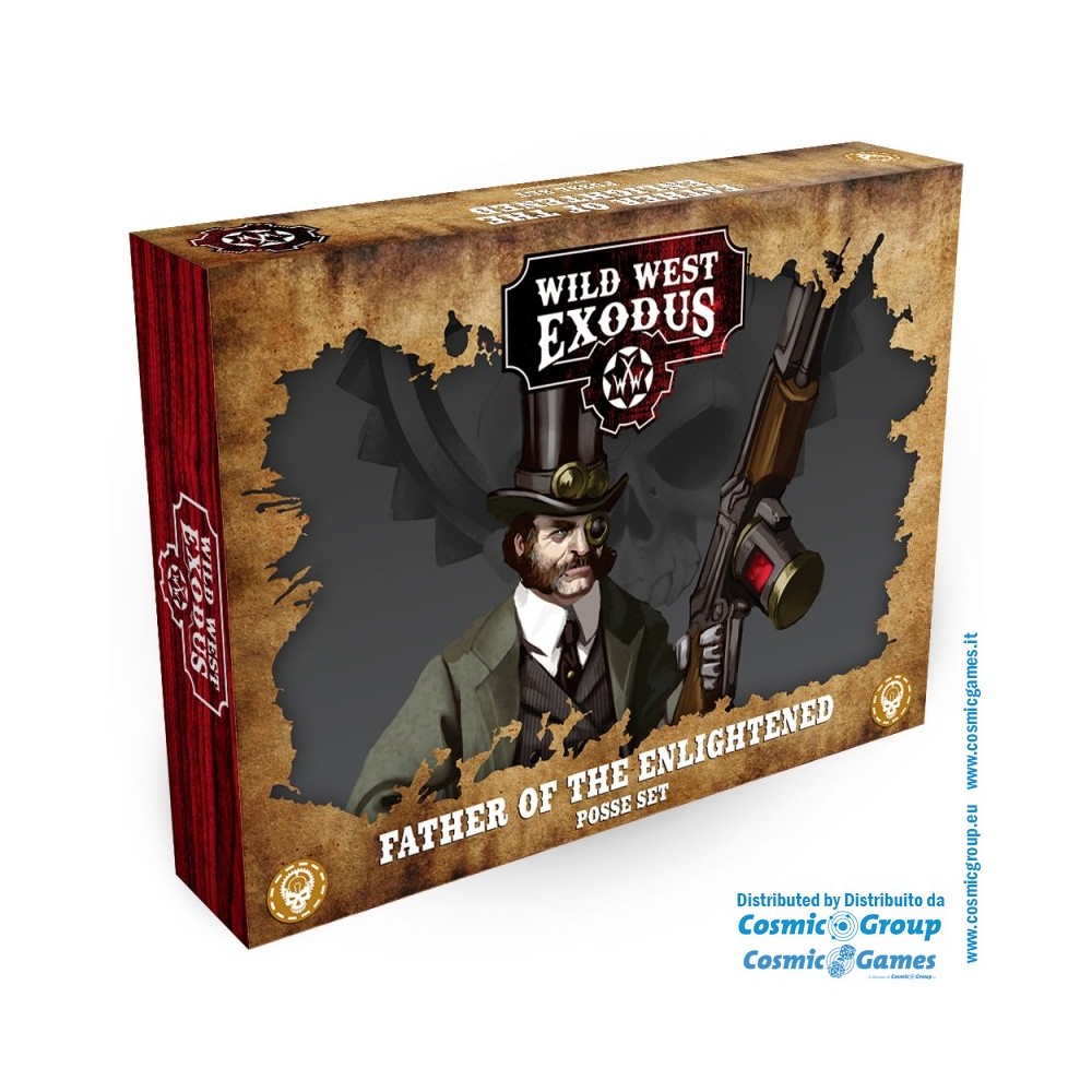WILD WEST EXODUS FATHER OF THE ENLIGHTENED POSSE SET RESIN MINIATURES WARCRADLE STUDIOS