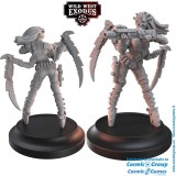 WARCRADLE STUDIOS WILD WEST EXODUS GALVANIC MYSTERIES POSSE SET RESIN MINIATURES