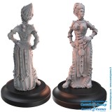 WARCRADLE STUDIOS WILD WEST EXODUS GALVANIC MYSTERIES POSSE SET RESIN MINIATURES