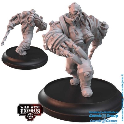 WARCRADLE STUDIOS WILD WEST EXODUS GALVANIC MYSTERIES POSSE SET RESIN MINIATURES