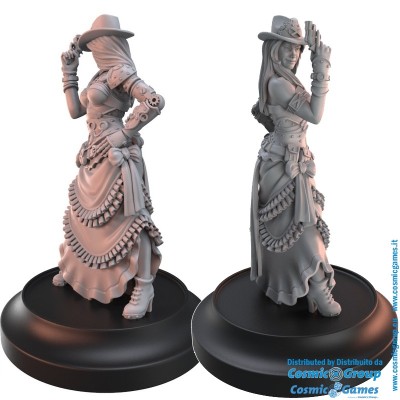 WILD WEST EXODUS DIXIE RESURRECTION POSSE SET RESIN MINIATURES WARCRADLE STUDIOS