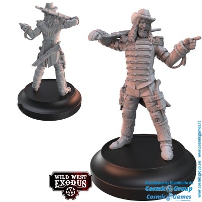 WILD WEST EXODUS DIXIE RESURRECTION POSSE SET RESIN MINIATURES WARCRADLE STUDIOS