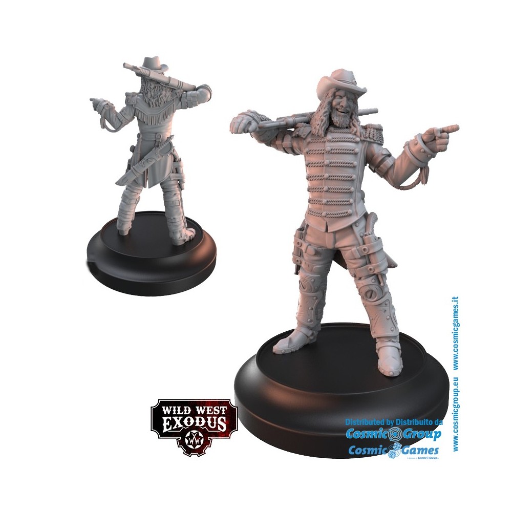 WILD WEST EXODUS DIXIE RESURRECTION POSSE SET RESIN MINIATURES WARCRADLE STUDIOS