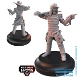 WILD WEST EXODUS DIXIE RESURRECTION POSSE SET RESIN MINIATURES WARCRADLE STUDIOS