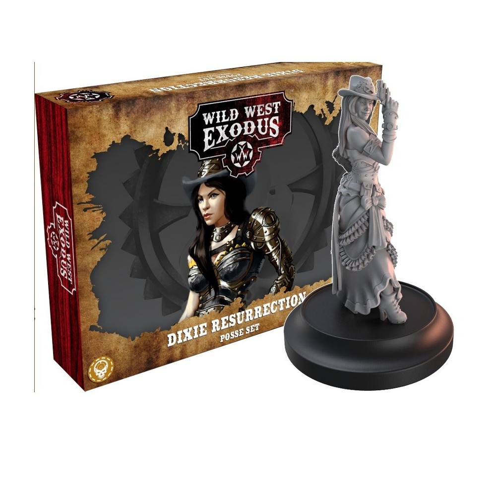 WILD WEST EXODUS DIXIE RESURRECTION POSSE SET RESIN MINIATURES WARCRADLE STUDIOS