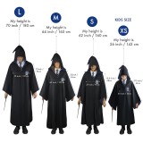 CINEREPLICAS HARRY POTTER WIZARD ROBE TUNICA MAGO CORVONERO TAGLIA M