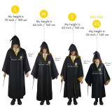 CINEREPLICAS HARRY POTTER WIZARD ROBE TUNICA MAGO TASSOROSSO TAGLIA S