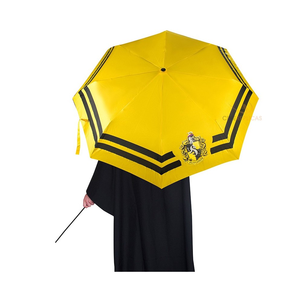 CINEREPLICAS HARRY POTTER HUFFLEPUFF OMBRELLO CON LOGO UMBRELLA