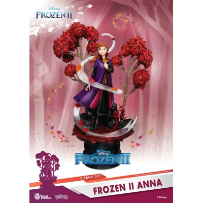 FROZEN 2 D-STAGE 039 ANNA STATUE FIGURE DIORAMA BEAST KINGDOM