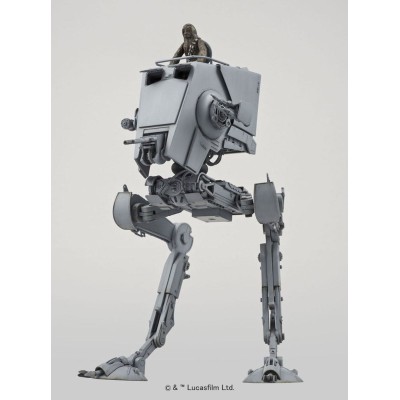 STAR WARS AT-ST MODEL KIT 1/48 FIGURE BANDAI