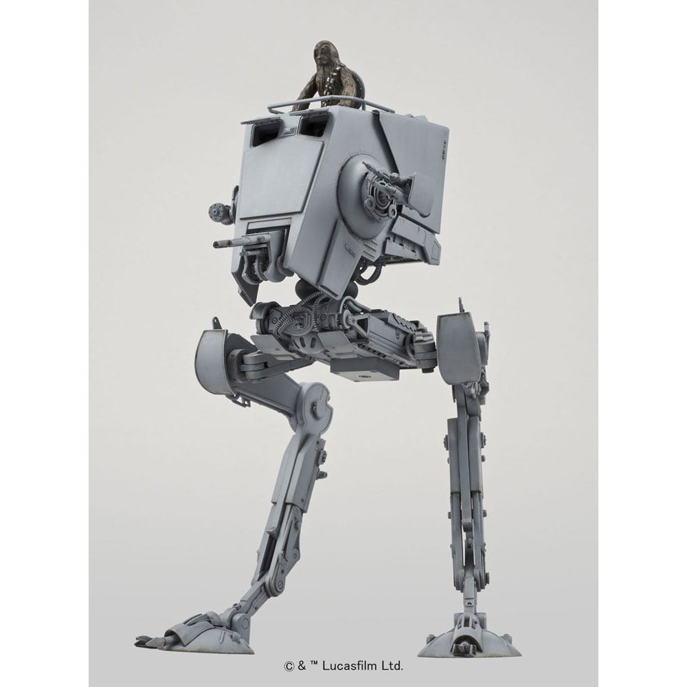 STAR WARS AT-ST MODEL KIT 1/48 FIGURE BANDAI