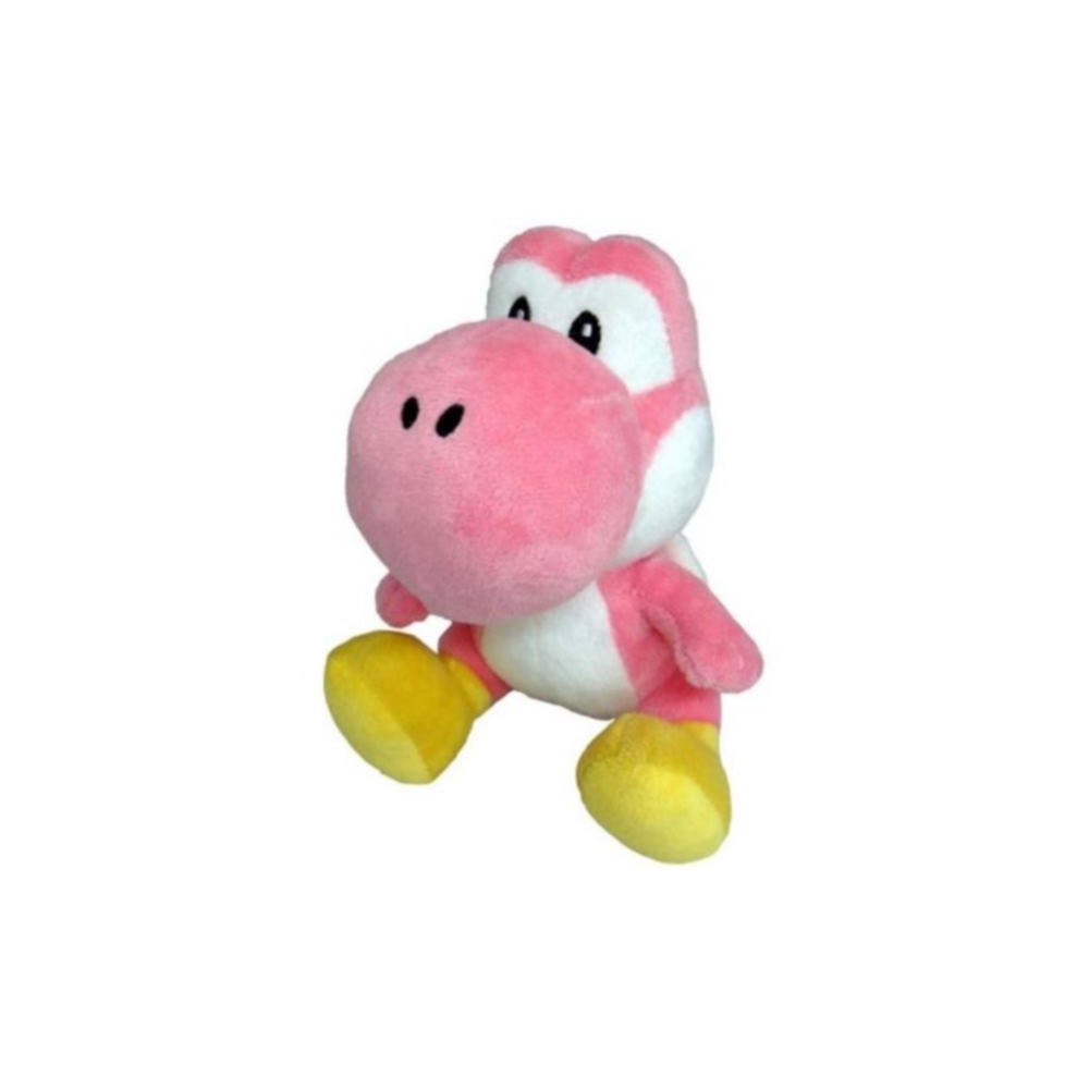 PUPAZZO PELUCHE SUPER MARIO NINTENDO PINK YOSHI ROSA 17CM NINTENDO