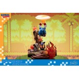 SONIC THE HEDGEHOG - SONIC AND TAILS STATUE 50 CM RESIN FIGURE DIORAMA FIRST4FIGURES