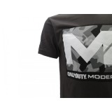 MAGLIA T SHIRT CALL OF DUTY MODERN WARFARE LOGO GRIGIA