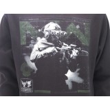 FELPA HOODIE CALL OF DUTY MODERN WARFARE SOLDIER NERA