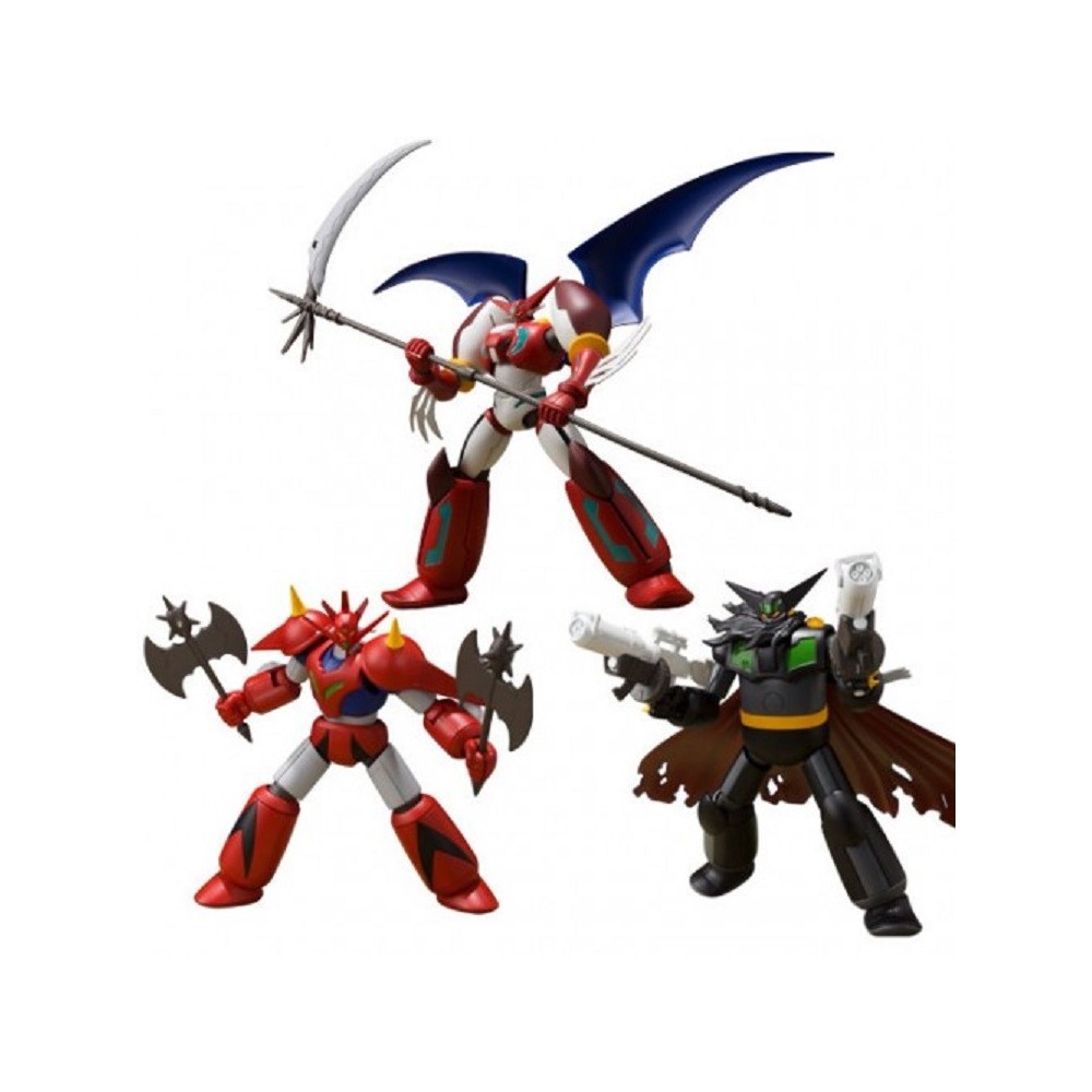 GETTER ROBOT SERIES 2 SUPER MINIPLA SET 3X MODEL KIT FIGURE BANDAI