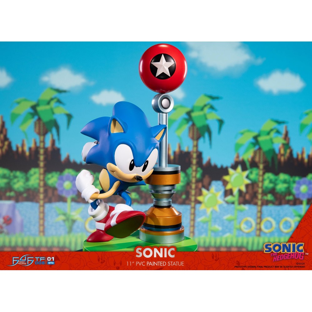 SONIC THE HEDGEHOG PVC STATUE 29CM FIGURE FIRST4FIGURES