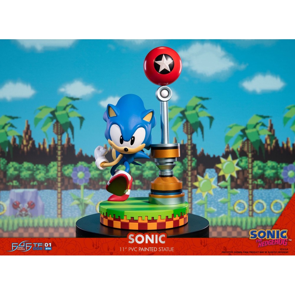 SONIC THE HEDGEHOG PVC STATUE 29CM FIGURE FIRST4FIGURES