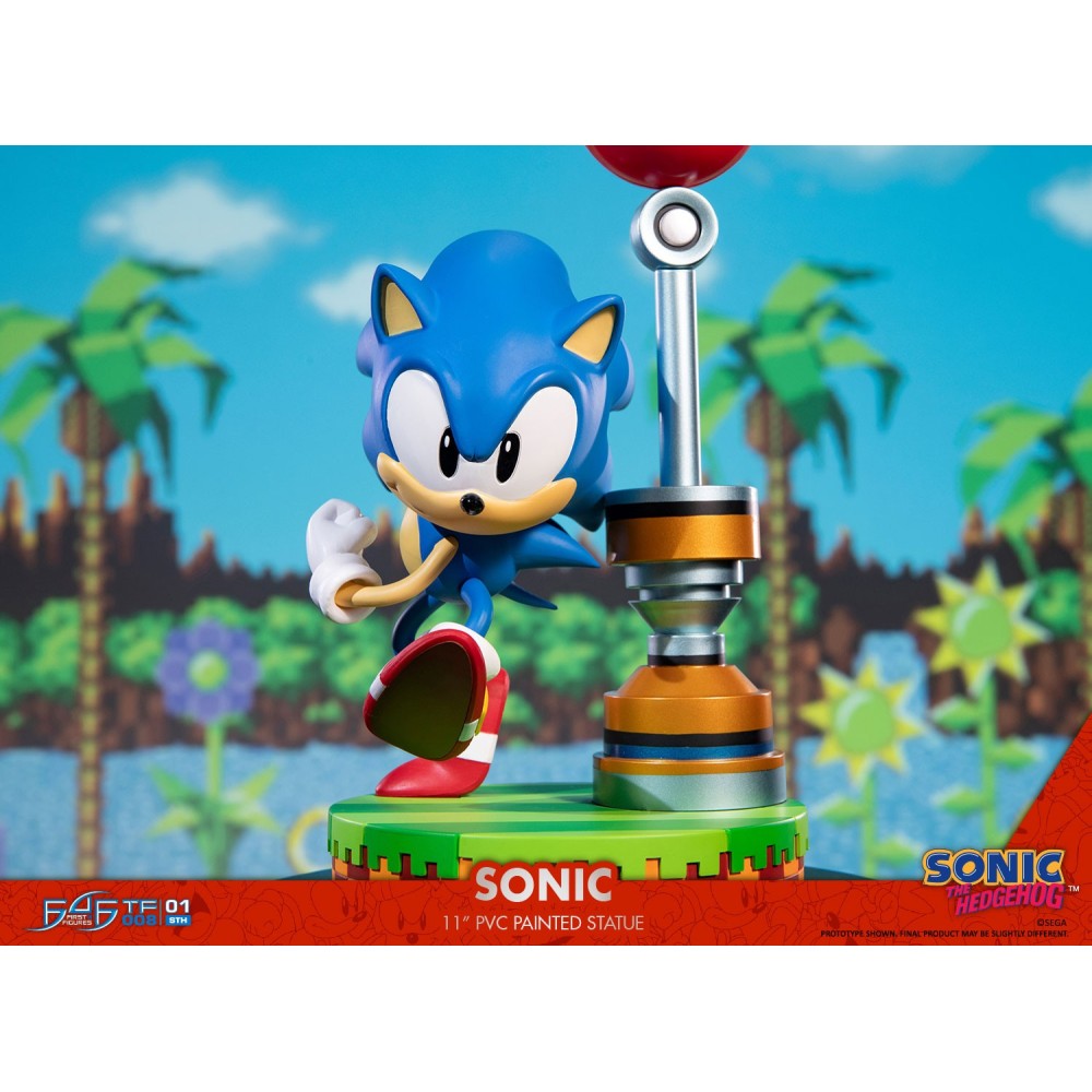SONIC THE HEDGEHOG PVC STATUE 29CM FIGURE FIRST4FIGURES