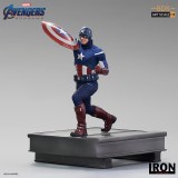 IRON STUDIOS AVENGERS ENDGAME - CAPTAIN AMERICA 2012 BDS ART SCALE 1/10 STATUE FIGURE