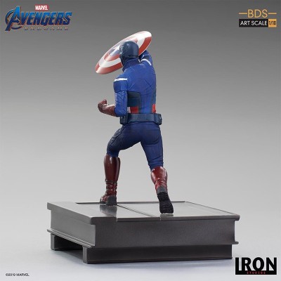 IRON STUDIOS AVENGERS ENDGAME - CAPTAIN AMERICA 2012 BDS ART SCALE 1/10 STATUE FIGURE