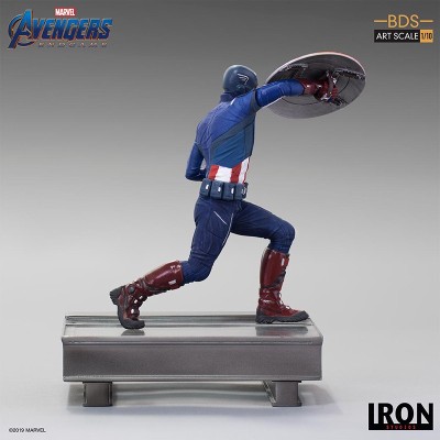 IRON STUDIOS AVENGERS ENDGAME - CAPTAIN AMERICA 2012 BDS ART SCALE 1/10 STATUE FIGURE