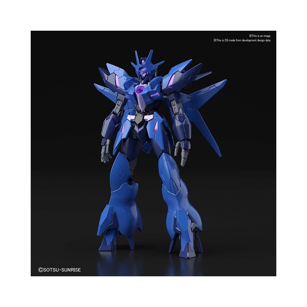 BANDAI HIGH GRADE EARTHREE ALUS GUNDAM 1/144 MODEL KIT HGBDR
