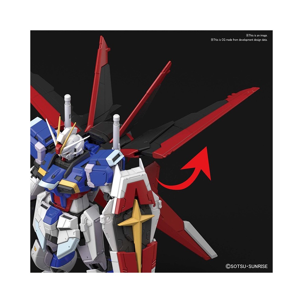 BANDAI RG REAL GRADE GUNDAM FORCE IMPULSE 1/144 MODEL KIT ACTION FIGURE