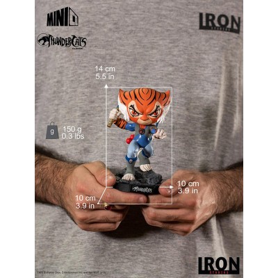 THUNDERCATS MINICO TYGRA FIGURE 14CM STATUE IRON STUDIOS