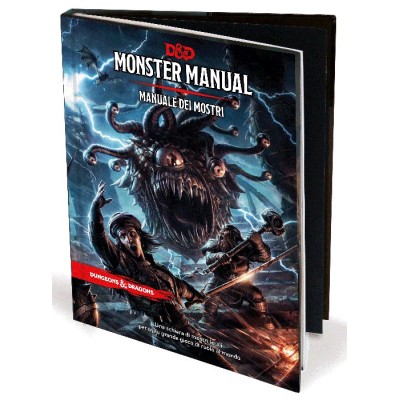 ASMODEE DUNGEONS AND DRAGONS 5 EDIZIONE MANUALE DEI MOSTRI ITALIANO
