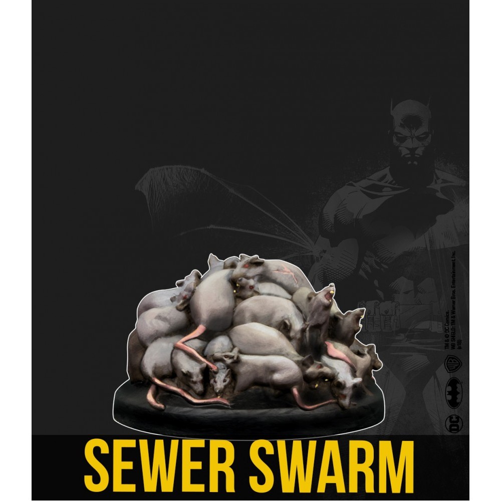 BATMAN MINIATURE GAME - RATCATCHER MINI RESIN STATUE FIGURE KNIGHT MODELS