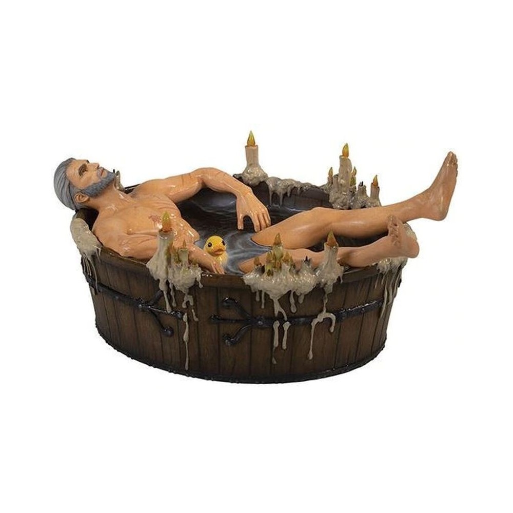 DARK HORSE THE WITCHER 3 WILD HUNT - GERALT IN THE BATH 18CM RESIN STATUE FIGURE