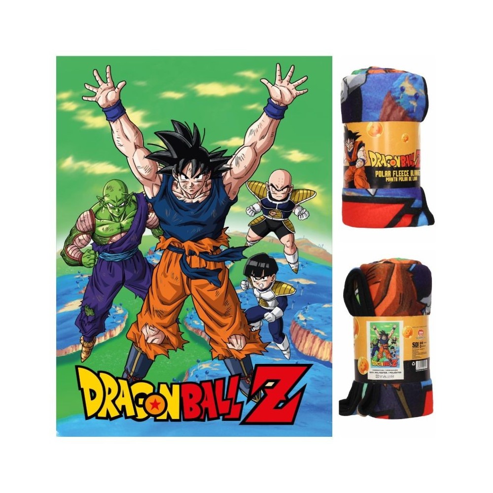 SD TOYS DRAGON BALL Z NAMEK POLAR BLANKET COPERTA PLAID 100 X 150CM