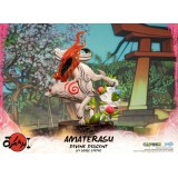 FIRST4FIGURES OKAMI - AMATERASU DIVINE DESCENT 1/4 STATUE 44CM FIGURE