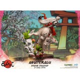 FIRST4FIGURES OKAMI - AMATERASU DIVINE DESCENT 1/4 STATUE 44CM FIGURE